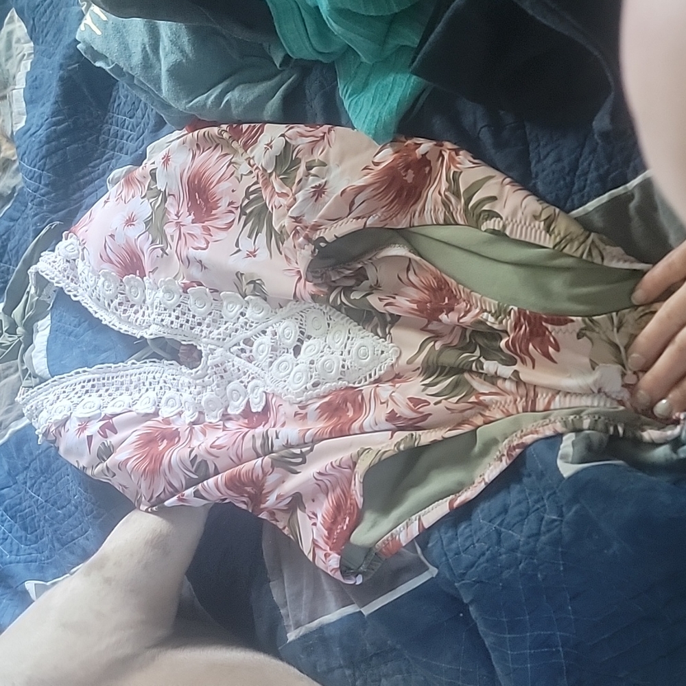 One peice, Halter, Bathing Suite